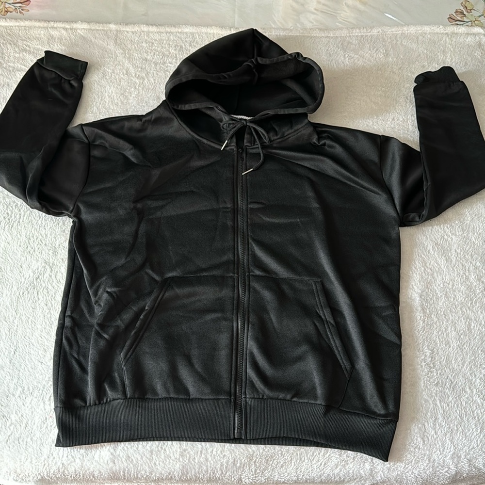 SHEIN zip down hoodie (S)
